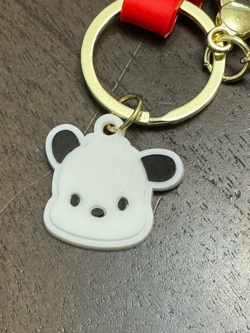 3D Pochacco Keychain with strap